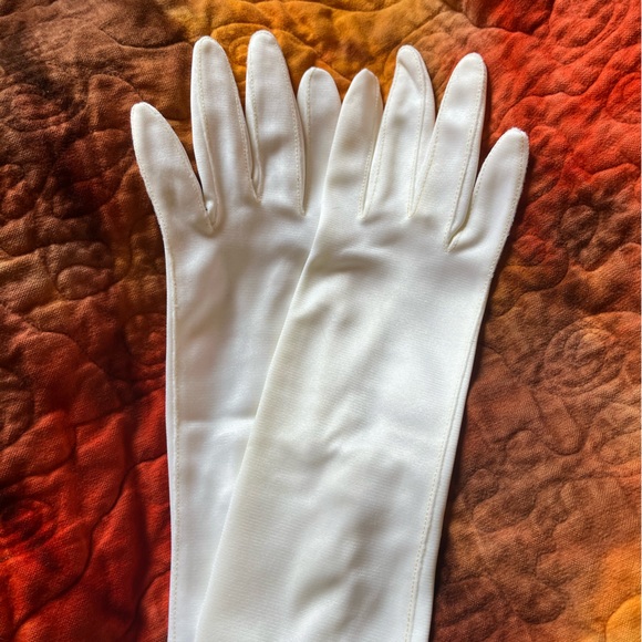 Satin full length gloves - Picture 6 of 6